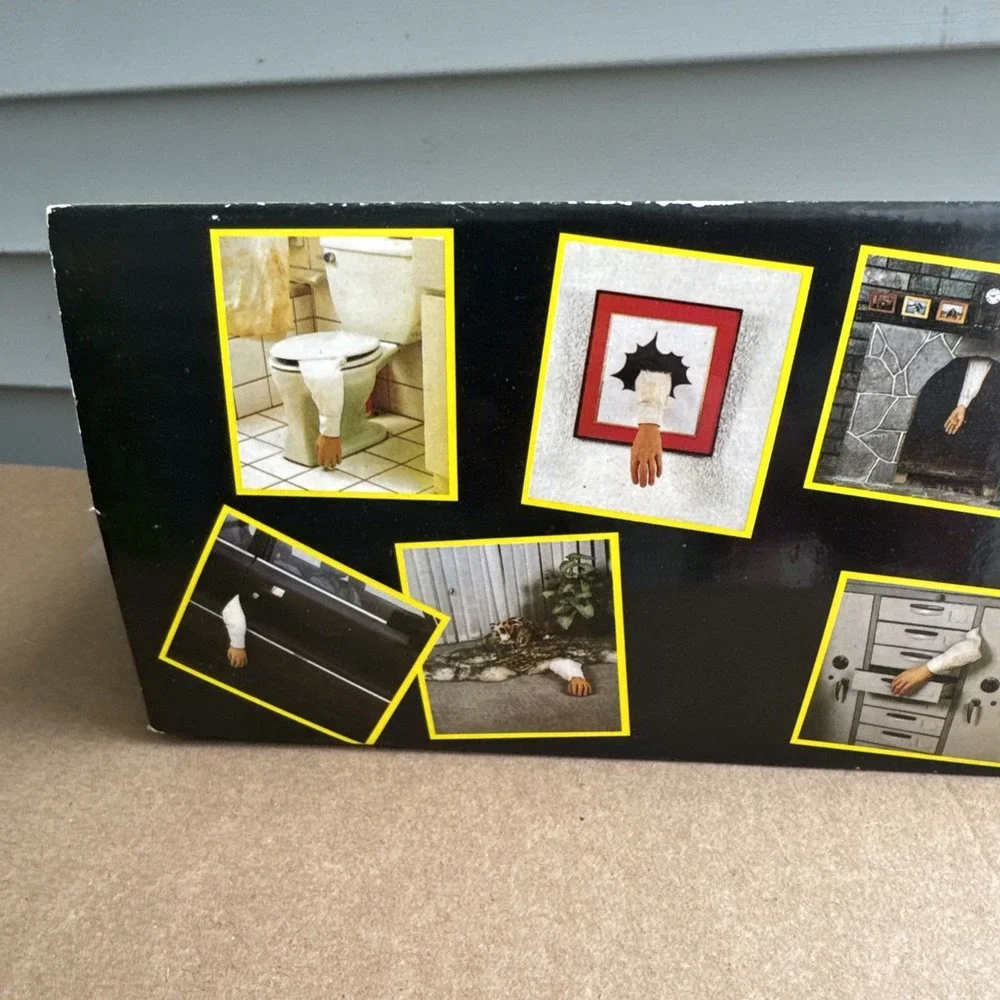 ORIGINAL The Arm Fake Gag Gift Prop Human Hand for Car Trunk Door w/Box 1980s